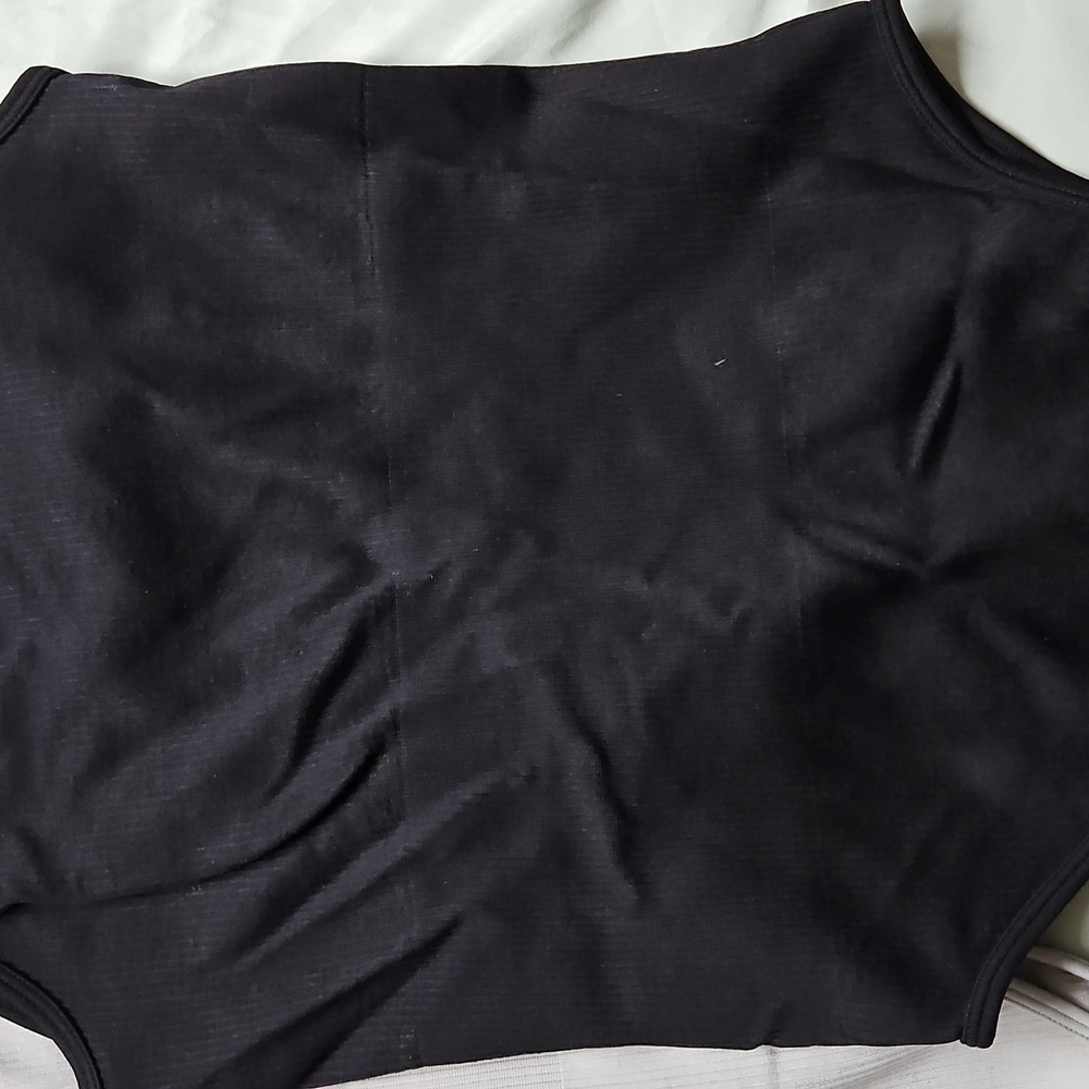 QQQ Black and Gray Bodysuit Set, Size L - Picture 5 of 8